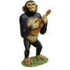 Chimpanzee Guitar Figurine