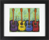 Four Guitars Painting