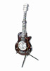 Mini Guitar Clock - Brown