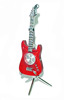Mini Guitar Clock - Red
