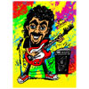 Guitar Personalized Caricature Print