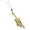 Handcrafted Metal and Bead Electric Guitar Ornament
